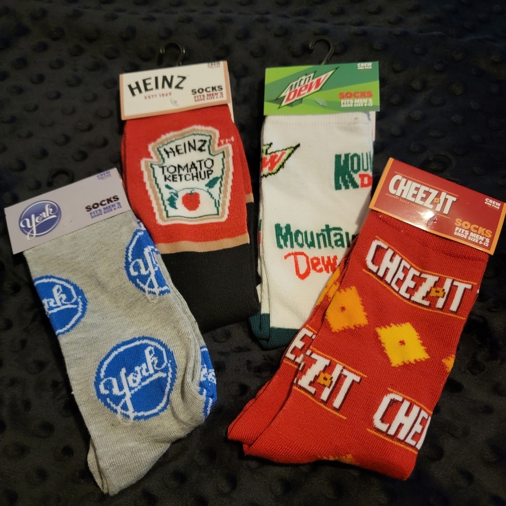 Variety of socks..